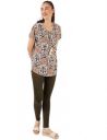 Marks & Spencer Women's Regular Blouse (T43_2111K_Buff Mix 8)...