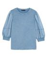 Marks & Spencer Womens Solid Cotton Crew Neck Regular Fit Long Sleeve Top...