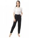 Marks & Spencer Womens Solid High Rise Loose Fit Trouser...