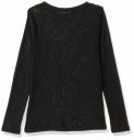 Marks & Spencer Womens Solid Polyester Blend Round Neck Regular Fit Long Sleeve Top...