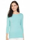Marks & Spencer Womens Solid Polyester Round Neck Regular Fit Top...