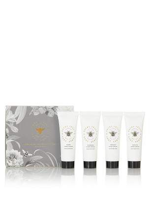 Marks & Spencer Royal Jelly Pure Honey Hand and Nail Cream Collection Set for Women, 120ml (Set of 4 x 30ml)