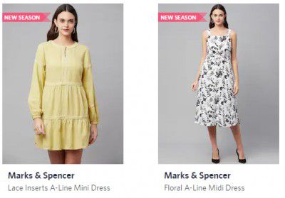 Marks & Spencer Women's Clothing @ Minimum 80% Off
