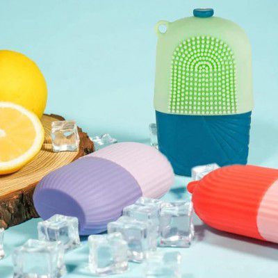 MARKWELL Ice Face Roller Facial Cube for Eyes Neck Massage Remove Dark Circle Pore