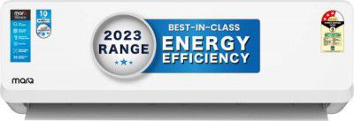 MarQ by Flipkart 2023 Range 0.7 Ton 3 Star Split Inverter 3-in-1 Convertible with Turbo Cool Technology AC - (073SICH23W, Copper Condenser)