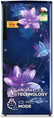 MarQ by Flipkart 183 L Direct Cool Single Door 1 Star Refrigerator (Nostalgia Blue, 180BD2MQ24-NB)