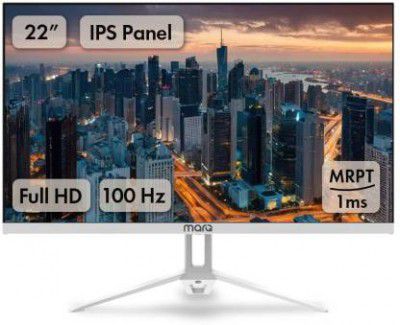 MarQ by Flipkart 22" Full HD LED Backlit IPS Panel Monitor (22FHDMEQNNXO)