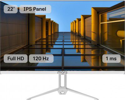 MarQ by Flipkart (22") Full HD LED Backlit IPS Panel Gaming Monitor (22FHDMEQNNXO)