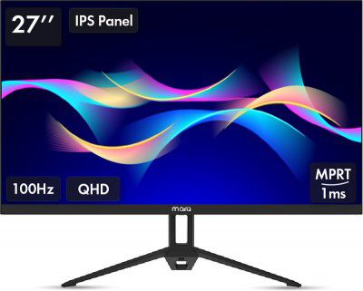 MarQ by Flipkart (27") Quad HD LED Backlit IPS Panel Monitor (27QHDMIQNN53P)