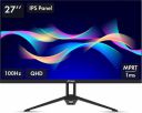 MarQ by Flipkart (27") Quad HD LED Backlit IPS Panel Monitor (27QHDMIQNN53P)...