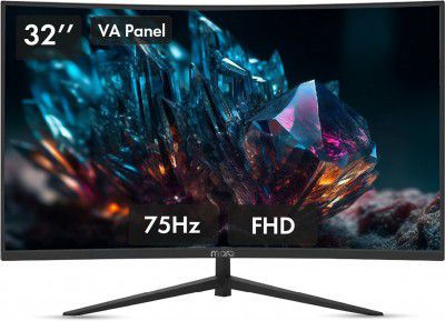 MarQ by Flipkart (32") Curved Full HD LED Backlit VA Panel Monitor (32FHDMCQCCJB)
