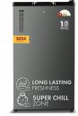 MarQ by Flipkart 90 L Direct Cool Single Door 1 Star Refrigerator (Graphite Grey, 90BD1MQ23)...
