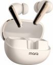 MarQ by Flipkart Rhythm Q1050 42 Hours Playtime Type C Fast Charging Bluetooth Quad Mic ANC Bluetooth Headset (Beige, True Wireless)...