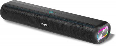 MarQ by Flipkart Thunder with Dual Drivers, Upto 8Hrs of Playback, RGB LED lights 40 W Bluetooth Soundbar (Black, 2.0 Channel)