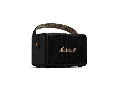 [Extra ₹2000 OFF] Marshall Kilburn II 36W Portable Bluetooth Speaker - Black & Brass