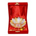 Marusthali Metal Floral Bowl, Spoon Box - 2 Pcs, Gold, Brass...