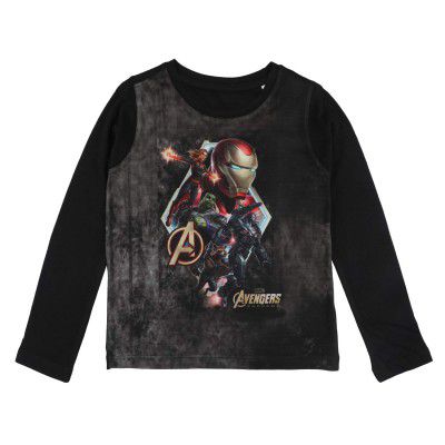 Marvel Avengers by Wear Your Mind Boy's Regular Fit Long Sleeve Top