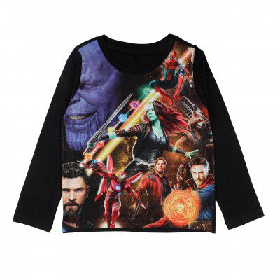 Marvel Avengers by Wear Your Mind Boy's Regular Fit Long Sleeve Top