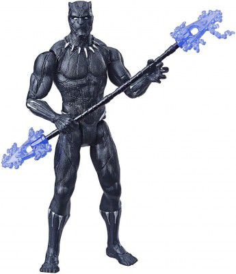 Marvel Avengers End Game Black Panther Super Hero Action Figure Toy (6 Inches, Multicolor)