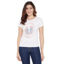 Marvel Women's Graphic Print Regular Fit Round Neck Short Sleeves T-Shirt...
