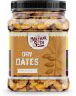 Marwar seth Fresh Yellow Dry Dates Khajur Khajoor Dates  (1000 g)