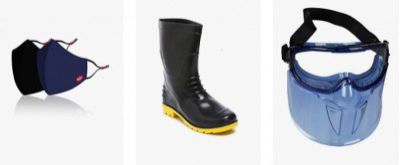 Masks and Industrial Safety Equipments Upto 98% off