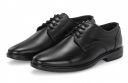 Massari Faux Leather Lace Up Derby Formal Shoes for Men...