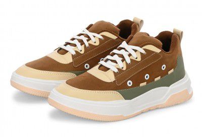 Massari Faux Leather Sneakers for Men 