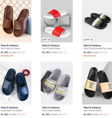 Mast & Harbour Flip Flops Start At 350