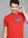 Mast & Harbour Men Red & Blue Printed T-shirt...