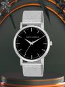 Mast & Harbour Men Stainless Steel Bracelet Style Straps Analogue Watch HOBMH-230G-SL...
