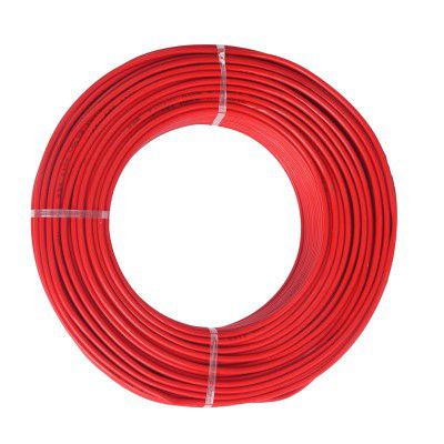 Master Cable 0.75 sqmm 91 Metre CCA Copper Multi Strand House Fitting FR PVC Lite Electric Wire Cable for Gauge 10 No. (0.75 sqmm, Red)