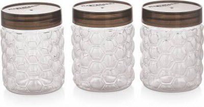 MASTER COOK Plastic Utility Container - 600 ml (Pack of 3, Clear)