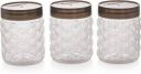 MASTER COOK Plastic Utility Container - 600 ml (Pack of 3, Clear)...