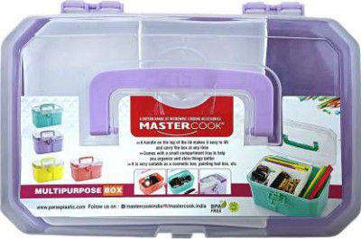 MASTER COOK PP 991 Storage Box  (Purple)