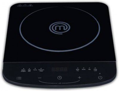 MasterChef 2000 W Induction Cooktop Touch Panel (Black, Kitchen King MI01)