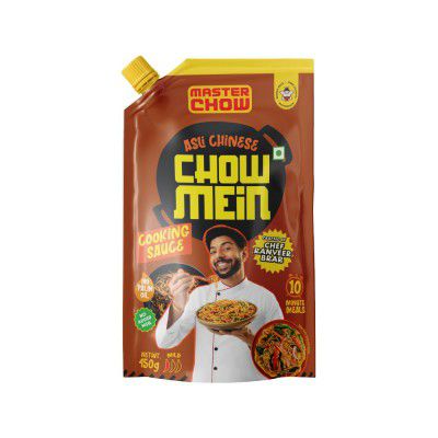 MasterChow Asli-Chinese Chowmein Sauce - Noodle Cooking Sauce | Family pack | 450 Gms