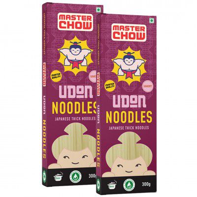 MasterChow Healthy Wheat Udon Noodles - Pack of 2 600gms