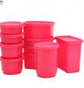 Mastercook Assorted Colour Plastic Container 1.5 L (Set of 10)...