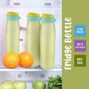 Mastercool TRIDENT 850 ml Bottle (Pack of 3, Yellow, Plastic)...