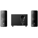 Matata MTM21311 True 12 Watt 2.1 Channel Multimedia Speaker with Built in Amplifier, Multi Connectivity - Wireless Bluetooth/AUX/USB, Remote Control (Black)...