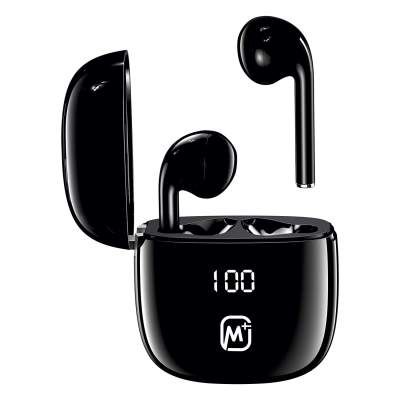 Matata MTTT28 TWS, Quality Sound with High Bass, 13mm Driver, Super Touch Controls (Black)
