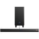 Matata Sound Bar MTMS064 True 80W with Multi Connectivity (Black, 2.1 Channel, Wired Subwoofer)...