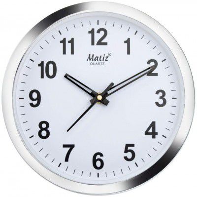 Matiz 101 Round Wall Clock (Size: 20 x 20 CM)
