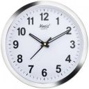 matiz Analog 20 cm X 20 cm Wall Clock  (Silver, With Glass, Standard)...
