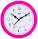 Matiz Analog 30 cm X 30 cm Wall Clock | Brown | with Glass | Standard| 107 Pink...