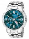 Matrix Black, Blue, White Dial, Day & Date Functioning, Stainless Steel Strap Analog Watch for Men & Women...
