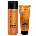 Matrix Opti.Care Professional Shampoo and Conditioner Combo for Salon Smooth Straight Hair | Control Frizzy Hair for up to 4 Days | With Shea Butter | No Added Parabens (200 ml + 98 g)...
