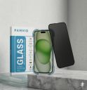 Matte Tempered Glass for iPhone 15 Pro Max | Edge to Edge Full Screen Coverage...