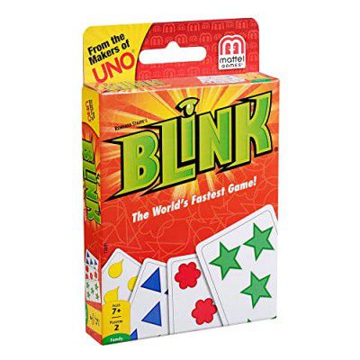 Mattel Games Reinhards Staupe's Blink the World's Fastest Card Game for kids (Multicolour)